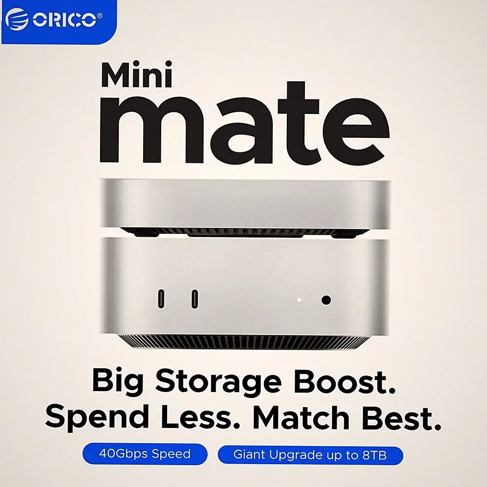 ORICO External SSD for Mac Mini M4 40Gbps/20G Portable Solid State Drive New