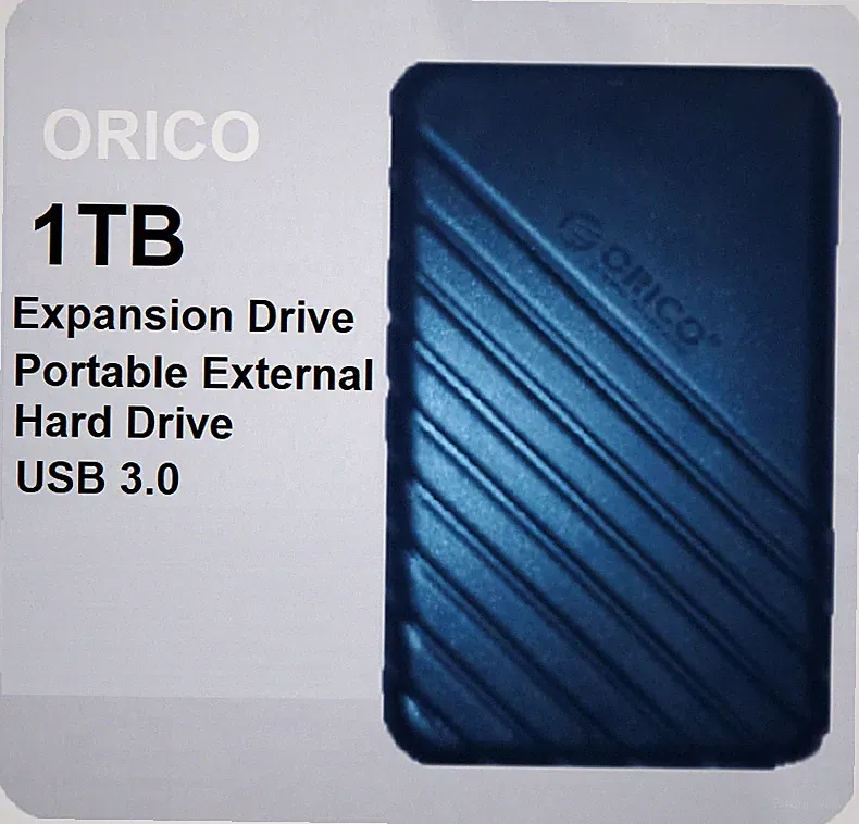 PC, Mac, Macbook Orico 1TB Portable External Hard Drive USB 3.0 Laptop Desktop