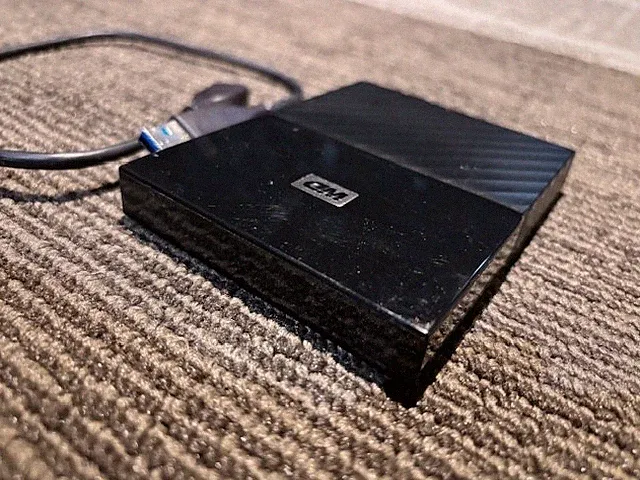Western Digital My Passport for Mac 1TB Portable External Hard Drive - Excellent